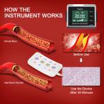 1600mAh Battery LED Light Therapy Machine Less 5 Mw Laser Output Power