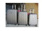 Fashionable ABS Trolley Luggage Carry On , Trolley Suitcase Set With Iron