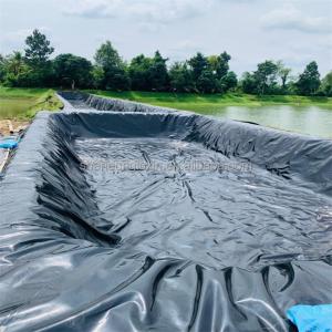 Wholesale Industrial Design Style HDPE Geomembrane Liner 0.5mm 1.0mm 1.2mm 2mm for Fish Farm Pond from china suppliers