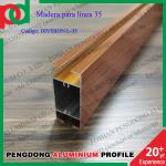 L20 And L25 Popular Colors Aluminum Profiles For Windows And Doors