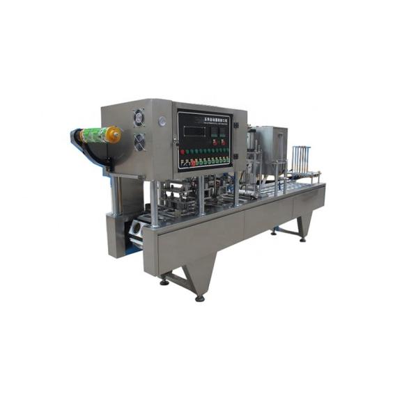 Highly Ice Cream Cup Filling and Sealing Machine with Max. Air Consumption 0.5m3