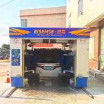 380V Fully Automatic Rollover Car Wash Machine With Wheel Brush