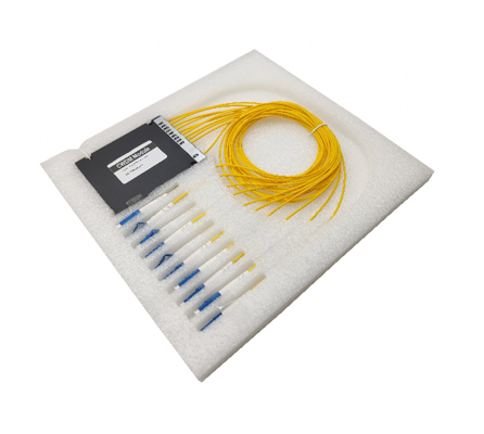 Dual Fiber 8 Channel CWDM Mux demux module LC/UPC connector Coarse wavelength division multiplexer de-multiplexer +Upgra