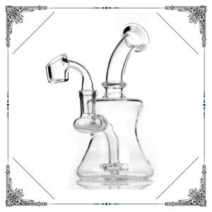 Wholesale Showerhead Perc Dab Oil Rig Bubbler Hookah Smoking Water Pipe Heady With Quartz Banger from china suppliers