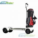 EcoRider Scooter Golf Bag Carrier 1000w Four Wheels 40-60KM Mileage Brushless DC