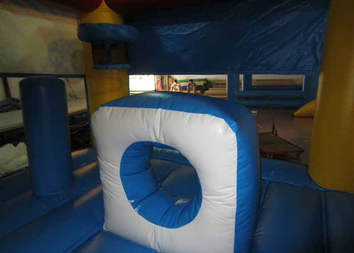 Cute lovely mickey inflatable combo castle beautiful inflatable mickey themed combo on sale