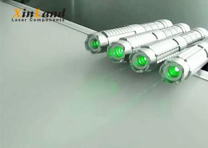 Wholesale Teaching Green 520nm Laser Pointer / Strong Laser Pointer Silver Switch from china suppliers