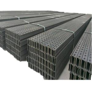 Wholesale Q235B Material C Channel Beam Dilled Or Punched Enough Stock Long Durable from china suppliers