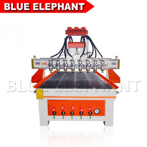 Quality Heavy Duty Wood Cutting Cnc Router Machine , Cnc 3d Wood Carving Machine DSP Control System for sale
