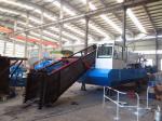 5.5m length, 65KW ,2500m3,Aquatic Weed Harveting Boat With Storage Tipper Body