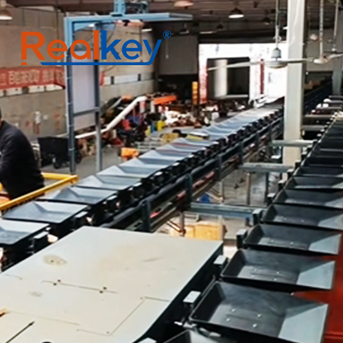 Realkey Tilt Tray Sorter Smart Efficient Sorting For Small & Irregular Packages