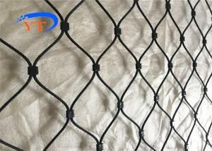 Wholesale 7*7 Architectural Crimped Stainless Steel Cable Net Metal Wire Rope Mesh Netting from china suppliers