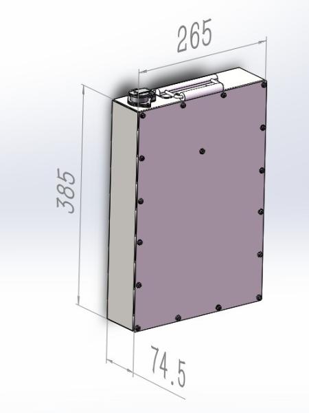 Ecolite 50.4V 38.4Ah Lithium Nickel Manganese Cobalt Oxide Battery Pack For