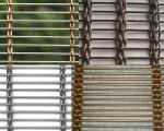 Aluminum Cable Welded Wire Fabric , Architectural Metal Mesh Panels Flexible