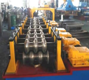 Wholesale CE 476mm Guardrail Roll Forming Machine For 4mm Thickness Sheet from china suppliers