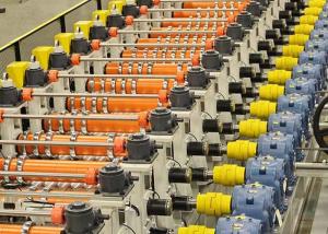 Wholesale PLC Control Steel Silo Roll Forming Machine Automatic Hydraulic Punching from china suppliers