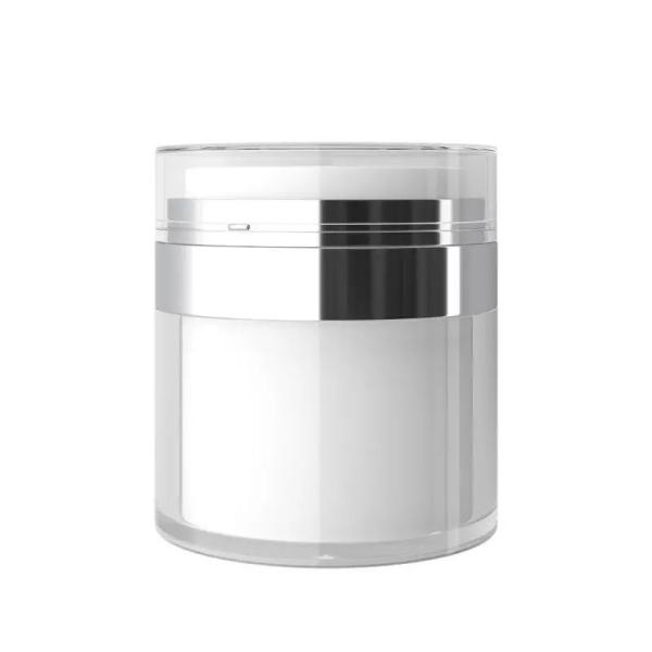 15G 30G 50G 100G Plastic Airless Jar With Vacuum Pump Customized Colors For End