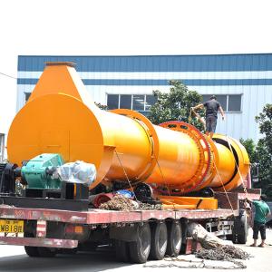 Wholesale 8.5 Ton Sand Rotary Drum Dryer With Electric Control Cabinet from china suppliers
