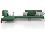Rust Resistant L Shaped Corner Sofa Garden Furniture