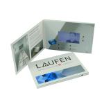 4.3/5/7/10.1 inch screen video thank you card,LCD video book for corporate video