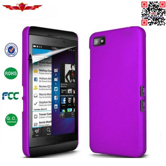 100% Qualify Rubber Cover Cases For Blackberry Z10 Multi Color High Quality