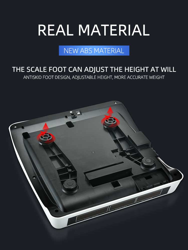 1g Accuracy ABS Material Digital Electronic Bench Scale with LED/LCD Display 40kg Capacity Customizable in Other Colors