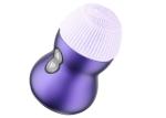 Portable Cleanser Face Machine 4 Replacement Heads Rechargeable Facial Massager