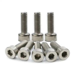 Wholesale Silver Hex Head Bolts Socket Drive Right Hand Polished Surface A2-70 Grade from china suppliers