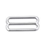 1/2'' 5/8'' Adjustable Metal Buckle Pet Buckles Dog Harness Seat Belt Buckle