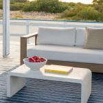 Customized color Contemporary Outdoor Patio Furniture Modern Outdoor Side Table