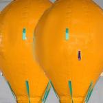 PVC Coating Fabric Easy Dock Lift Air Bags For Boat Lift