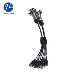4M Metal 5 Pin M12 Plug Car Reverse Camera Cable