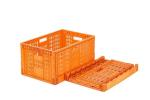 Versatile Collapsible Plastic Farm Boxes for Easy Storage of Vegetables Fruits