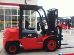 3 Stage Mast Diesel Engine Forklift 4.5m Lifting Height With Structural Painting