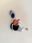 12x40cm Toilet Bowl Brush And Holder For Bathroom Storage PP Bristles