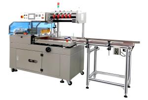 Wholesale 220V 2.2KW Heat Shrink Wrap Machine , L Type Sealer Machine Silver Color from china suppliers