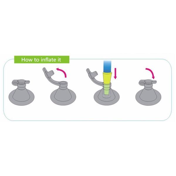 Giant inflatable swan swimming ring