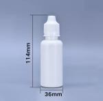 Empty Plastic Squeezable Eye Liquid Dropper Bottles 10ml 60ml 120ml