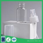 boston round 2 / 4 / 8 / 16 oz clear PET bottles alcohol hand sanitizer packing