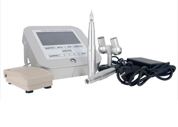 Silver Aluminum Multifunction Semi Permanent Makeup Machine / Digital Tattoo