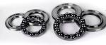 Stainless Steel Thrust Ball Bearings High Strength Open Seal 52317