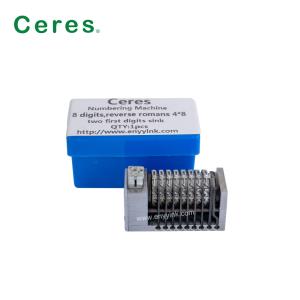 Wholesale Backward 8 Digits Leibinger Numbering Machine Parts 3/16'' Gothic from china suppliers