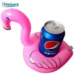 Customized Spa Pool Swimming Spa Flamingo Drink Cup Holder Inflatable Glass