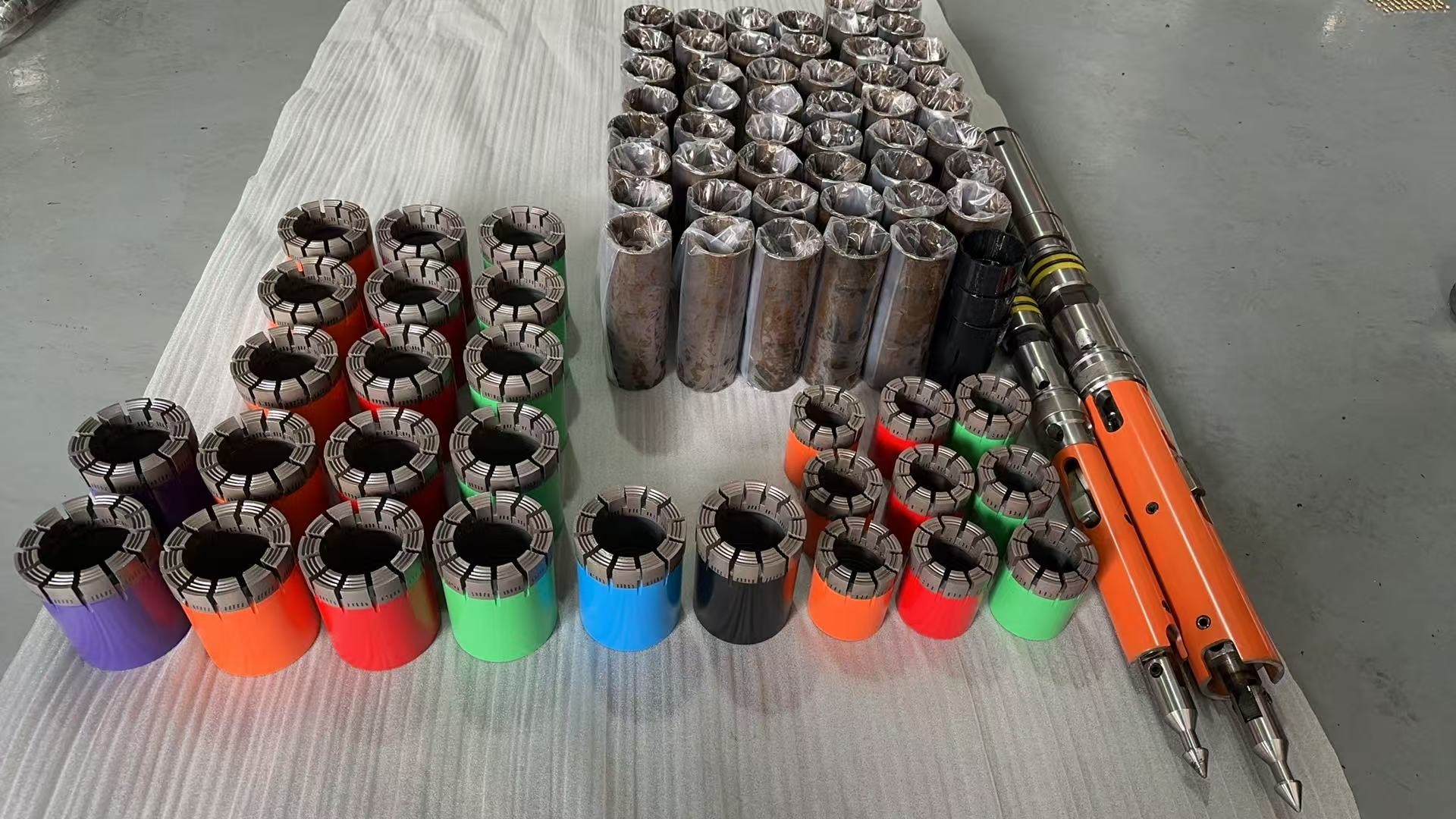 Precision Engineered Impregnated Diamond Drill Bit Efficient Drilling Aq Bq Nq Hq Pq