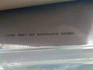 Wholesale H111 5083 Aluminum Sheet Navigation Type 5083 Aluminum Plate from china suppliers
