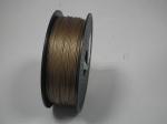 1.75mm 2.85mm 3mm Bronze 3D Printer Filament , FDM 3d Printer PLA Bronze