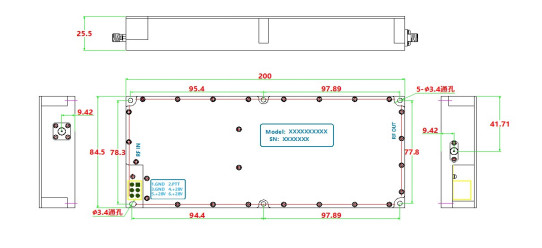 Wholesale Communication Radar PA Low Power RF Module PA800 1000MHz 100W from china suppliers