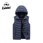 Zipped Plus Size Bubble Vest Quilted Outdoor Waistcoat Vest With Pocket