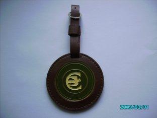 Promotional durability of leather Customized Luggage Tags