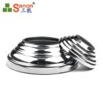 ASTM GB JIS Stainless Steel Round Cover Plate Light Weight 0.4mm Thickness